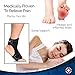 FirstCare Plantar Fasciitis Night Splint & Compression Socks 2-in-1 | Injury Support & Heel Pain Relief | Orthotic Brace for Achilles Tendon Support | Free Compression Sleeves Included