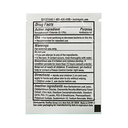 CLEANZE ANTIBACTERIAL HAND SANITIZING INDIVIDUAL HAND WIPE PACKETS, 50 UNSCENTED DISINFECTING HAND SANITIZER WIPES WITH ALOE FOR TRAVEL, KILLS 99.9% OF GERMS