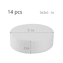 FFchuanhe 14 Pack Crafts Foam Circles 3
