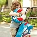 Skip Hop Zoo Little Kid and Toddler Travel Neck Rest, Soft Plush Velour, Multi Otis Owl