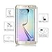 [2 PACK GOLD] Samsung Galaxy S6 Edge Plus Screen Protector, DONWELL Full Screen Coverage Tempered Glass Screen Cover Compatible Galaxy S6 Edge+/SM-G928 [3D Curved] [Edge to Edge] [Bubble Free]