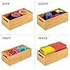 mDesign-Kitchen-Storage-Box--Practical-Storage-Tray-with-Integrated-Handles--Open-Bamboo-Cupboard-Organiser-for-Kitchen-Utensils--Natural mDesign Kitchen Storage Box – Practical Storage Tray with Integrated Handles – Open Bamboo Cupboard Organiser for…