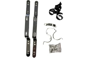 VN Infinite Quality Stainless Steel Mounting Brackets for Mainifolds - Bracket for Simple Wall Attachment - Plumbing PEX Manifolds