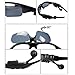 WONFAST Bluetooth Sunglasses Music Handsfree Headset Headphones for iPhone 6 /6 PLUS Samsung Bluetooth devices + Free Replaceable 3 Pair Lens (Yellow,Brown,Clear)