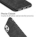 SALAWAT for iPhone 11 Pro Max Case, Slim PU Leather Vintage Shockproof Phone Case Cover Lightweight Soft TPU Bumper Hard PC Hybrid Protective Case for iPhone 11 Pro Max 6.5 Inch 2019 (Black)
