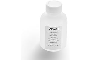 VEVOR Turbidity Calibration Solution, 0 NTU, 100 ml Capacity, Standard Turbidity Solution Refill for Turbiditymeter, Zero-Dri