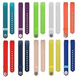 Fitbit Alta Bands, Bluesim Fitbit Alta Classic Accessory Replacement Bands with Metal Clasp, 10pcs, Small