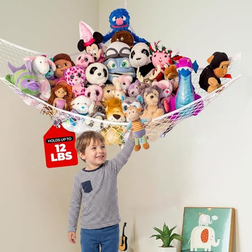 Large Stuffed Animal Storage Hammock