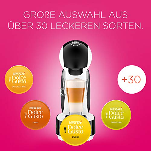 DeLonghi Nescafé Dolce Gusto Infinissima Pod Kapsel-Kaffeemaschine, Espresso, Cappuccino und mehr, 1,2 Liter, EDG260,W… – Bild 7