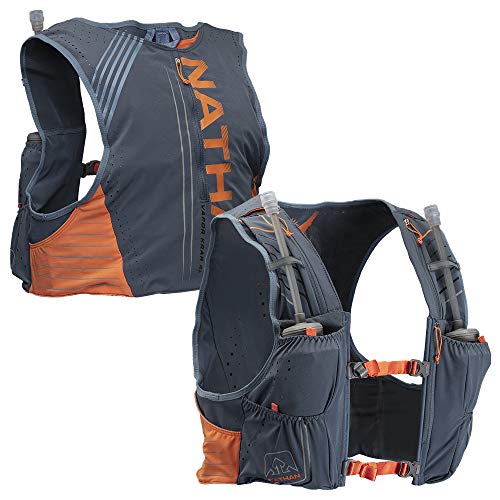 Nathan Men’s Hydration Pack/Running Vest VaporKrar 4L 2.04L Capacity