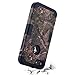 LONTECT for iPhone 8 Case, iPhone 7 Case Camouflage Tree Hybrid Heavy Duty Shockproof Case with Dual Layer [Hard PC+ Soft Silicone] Impact Protection for Apple iPhone 7/iPhone 8, Tree Camo/Black
