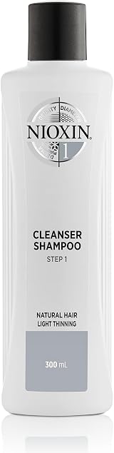 NIOXIN 3-Part System 1 Natural Hair Thickening Treatment 300ml Shampoo view 1