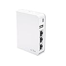 GL.iNet GL-AR750 Travel AC Router, 300Mbps(2.4G)+433Mbps(5G) Wi-Fi, 128MB RAM, MicroSD Storage Support, OpenWrt/LEDE pre-installed, Power Adapter and Cables Included