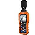 VLIKE Noise Sound Level Meter, Digital Decibel Meter with LCD, Audio Measurement 30 dB to 130 dB, DB Meter with A and C Frequency Weighting for Sound Level Testing
