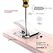 SAMSFX Fish Cleaning Board Tools Fillet Clamp w/Screws Deep-Jaw Fish Tail Clip Board for Scaling Table Bait (Fish Clamp)