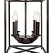 Best Choice Products 4-Light Modern Hanging Pendant Ceiling Latern Chandelier w/Adjustable Chain for Home, Dining Room, Kitchen, Foyer - Bronze