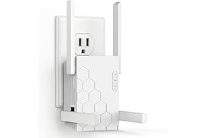 WiFi Extender Signal Booster, Dual Band 5.8GHz&2.4GHz, 1200M WiFi Booster for 45 Devices, Covers Up to 10200 Sq.ft, WiFi Repe