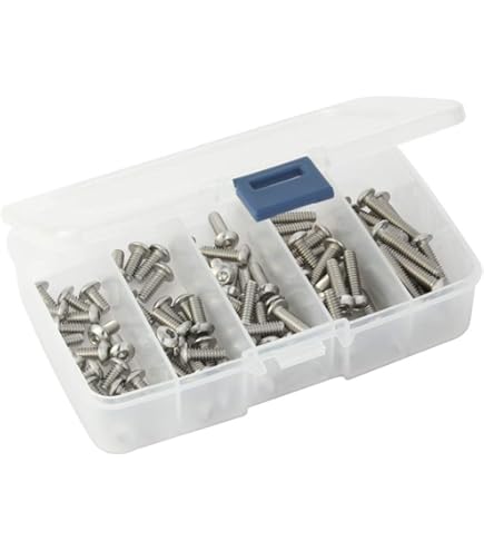 LBY 60pcs Socket Head Cap Screw Assortment Kit, 5/16-18 × (3