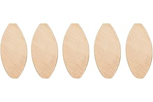 Generic Wood Joining Biscuits Durable Docking Tool for Woodworking 100pcs for Woodworking Enthusiasts Beech Material (20#)