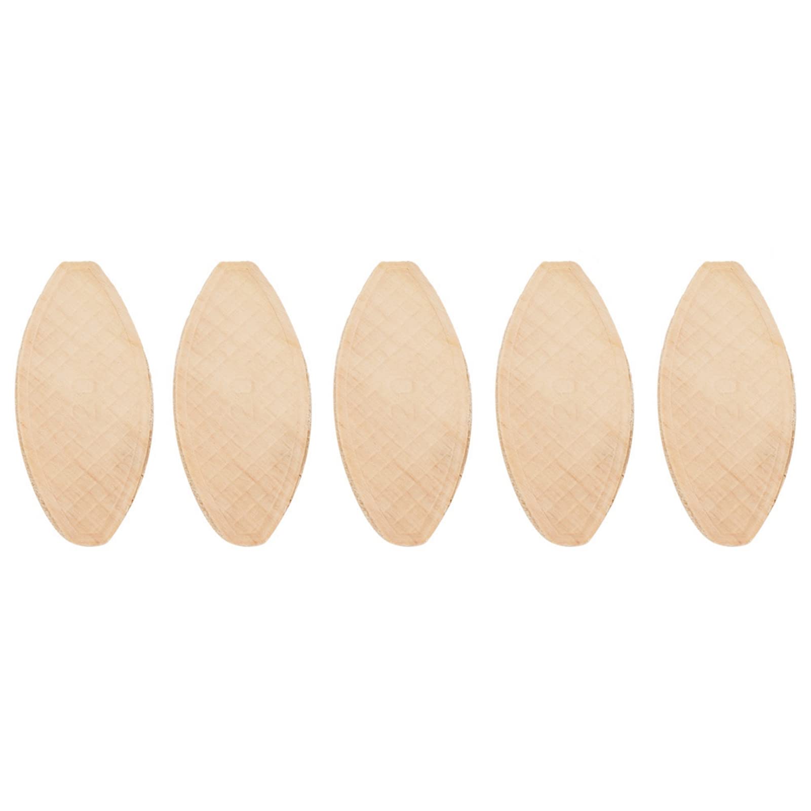 100 Pieces Beech Wood Joining Biscuits for Cabinet Furniture Frame Reinforcement Lamello Slotting Alignment (20#)