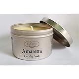 AMARETTO Soy Wax 6 oz. tin Candle | Cherry Almond