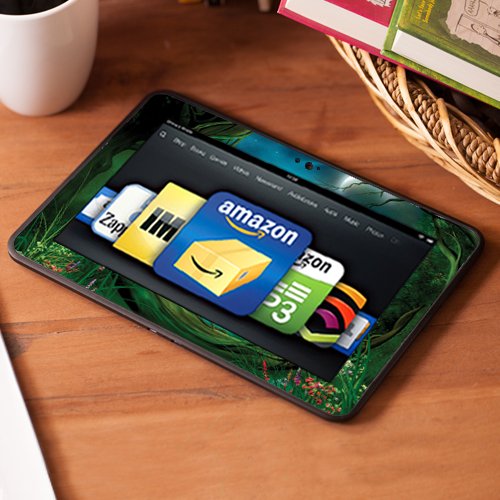 Kindle Fire HD 8.9" Skin Kit/Decal - Moon Tree - John E Shannon (will not fit HDX models)