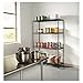 Alera ALE Industrial Heavy-Duty Wire Shelving Starter Kit, 4-Shelf, 48w x 18d x 72h, Black