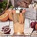 Rose Gold Plastic Cups - 10 oz - 50 Pack - with Matching Napkins - 6.5” - 50 Pack - Weddings, Birthday, Baby & Bridal Shower, Bachelorette Party