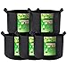 VIVOSUN 5-Pack 5 Gallon Grow Bags Heavy Duty 300G Thickened Nonwoven Plant Fabric Pots with Handles primary