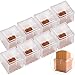 Anwenk Chair Leg Floor Protectors 8 Pack Silicone Square 1 1/8