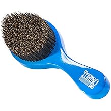 Curved 360 Waves Brush by Brush King - Torino Pro #350 - Medium Curve Wave Brush - Made with 100% Boar Bristles///True Texture Medium - All Purpose Wave Brush