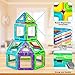 Utkwbs ZENFOLT Magnetic Blocks, Creative Magnetic Tiles Building Blocks Toys Set, 40 PCS Magnet Tiles STEM Preschool Educational Construction Kit for Preschool Toddlers, Kids, Girls, Boys