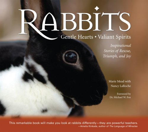 Rabbits: Gentle Hearts Valiant Spirits: Inspirational Stories of Rescue, Triumph, and Joy by Marie Mead, Nancy Laroche