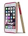 iPhone 6 Case, Vogue shop Hybrid High Impact Heavy Duty Dual Layer Hard PC Outer Shell with Soft Rubber Inner Armor Defender Case Cover for Apple iPhone 6 4.7 inch Screen with Screen Protector & Stylus (Three Month Warranty) (gold+rose)