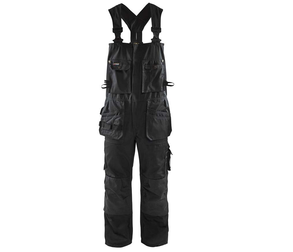 Blakläder 260018609900C46 Size C46 Overall - Black , 32R