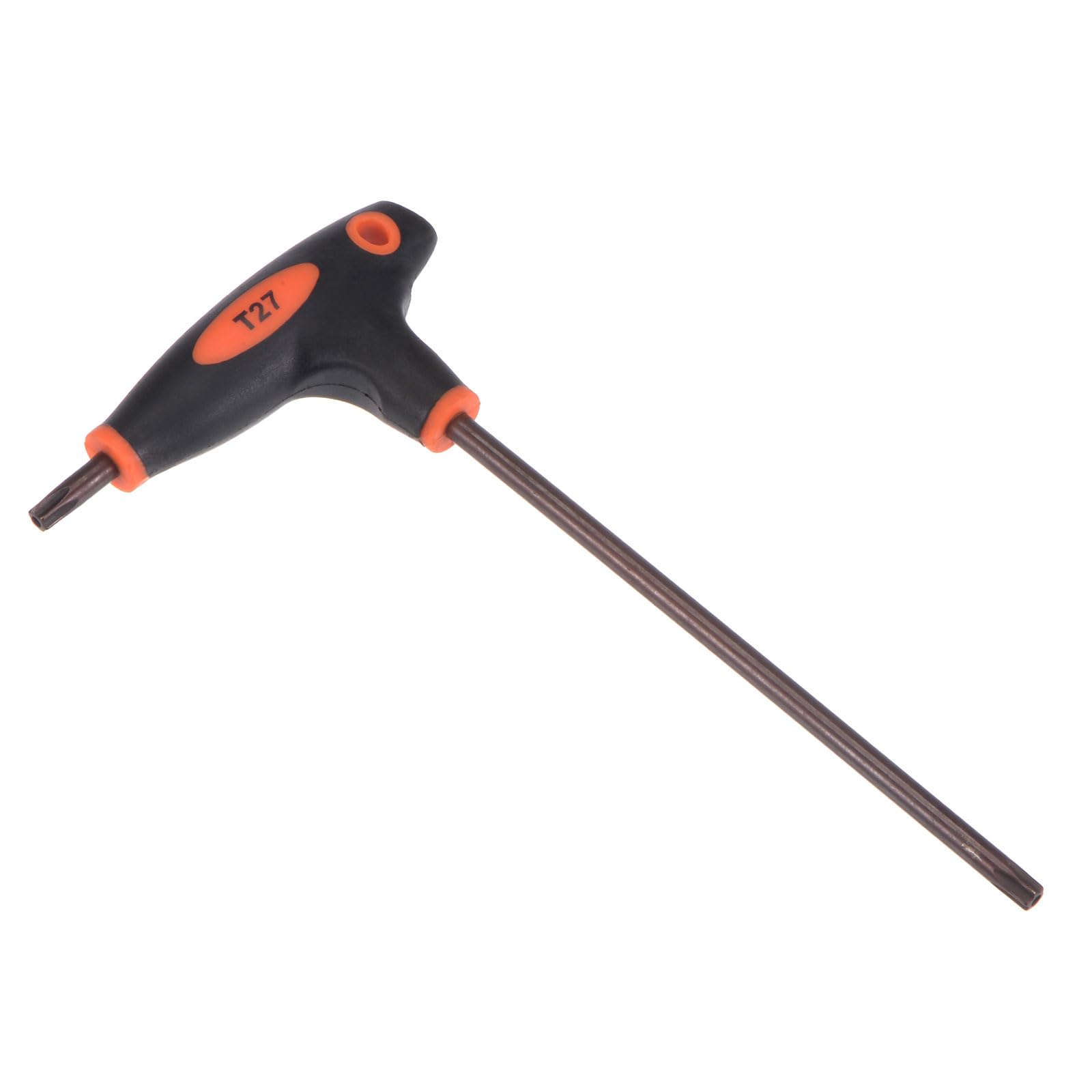 CoCud Tamper Proof Torx Key, T27 Torx, S2 Steel T-Handle Star Wrench Red - (Applications: for Basic Home Repair and Mechanical Maintenance), 1-Piece