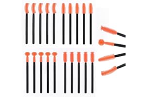 LALOCAPEYO 20PCS Sewing Machine Cleaning Brush, Reusable Silicone Hair Brush for Small Space Crevice, Corner Gap, Internal an