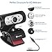HD Webcam, Sea Wit 720p USB PC Web Camera with Microphone LED Light For Computer Laptop, Video Calling and Recording Streaming Cam For Skype Facebook Youtube, Compatible For Windows Mac