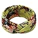 Hippih 4 Pack Women's Headbands Elastic Turban Head Wrap Floal Style Twisted Knotted Hair Band