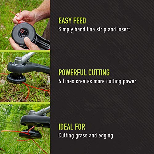 Weed Warrior EZ Lock Universal Fit String Trimmer Replacement Head