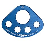 Fusion Climb Alumnm Big Foot Large 5 Hole Rigging Plate