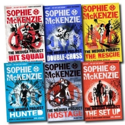The Medusa Project Collection Sophie McKenzie 6 Books Set (The Rescue, The Hostage, The Set Up, Hunted, Double Cross, Hit Squad)
