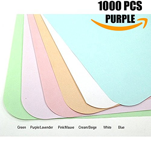 Starryshine 1000 PC Dental Tray Covers / Paper - Size B Tray 8.5"x12.25" Disposable Tray Paper (Purple / Lavender)