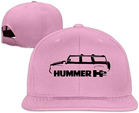 Hummer H2 Classic Outline Plain Adjustable Baseball Hats