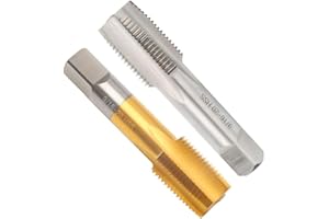 Right and Left Thread Bicycle Pedal Thread Tap Tool 9/16 20inch for Crank Repair, Suitable for Cleaning and Restoring Damaged