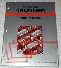 Toyotum 4runner Electrical Wiring Diagram - Complete Wiring Schemas