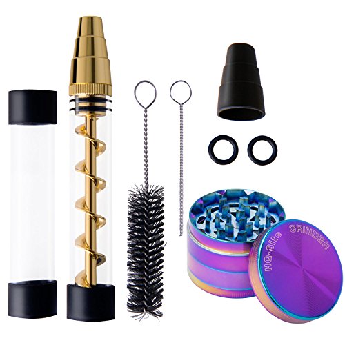 Rainbow grinder kit -Tobacco Grinder Spice Grinder Herb Grinder-Rainbow Metal