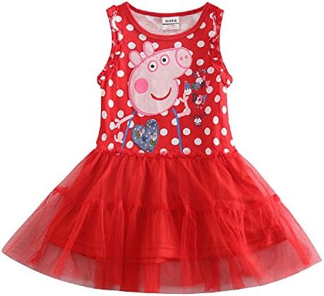 Cute Cartoon Red Princess Tutu Party Dress Skirt for baby Girl Kid