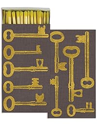 Teclas de homart dorado Match Box