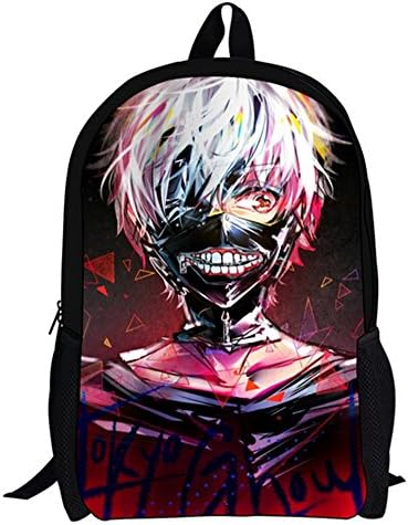 YOYOSHome Anime Tokyo Ghoul Cosplay Kaneki Ken Book Bag Rucksack Backpack School Bag